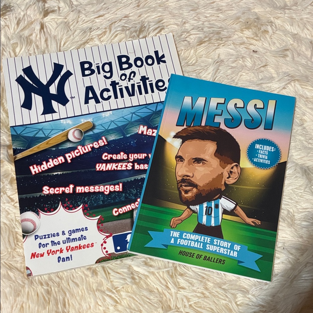 Yankee and Messi books